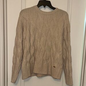 Calvin Klein Cream Knit Sweater